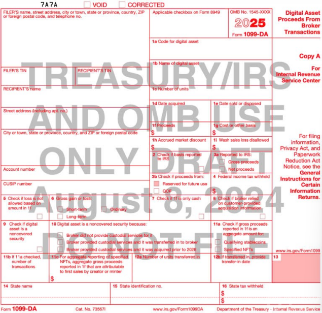 美國(guó)國(guó)稅局更新加密稅收草案：簡(jiǎn)化報(bào)告要求圖片